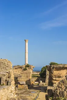 Tunisia, Tunis, Carthage, Antonine Baths
