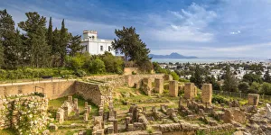 Punic Prints: Tunisia, Tunis, Carthage, Byrsa Hill, Ruins