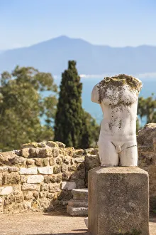 Tunisia, Tunis, Carthage, Roman Villas