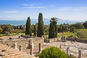 Tunisia, Tunis, Carthage, Roman Villas