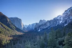 Images Dated 11th November 2020: Tunnel View, Yosemite, California, USA