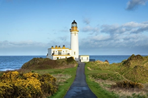 Hazard Prints: Turberry Lighthouse, Turnberry Point, South Ayrshire, Scotland, April 2024