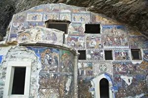 Images Dated 28th July 2008: Turkey, Black Sea Coast, Trabzon, Sumela Monastery (UNESCO World Heritage Site), Main