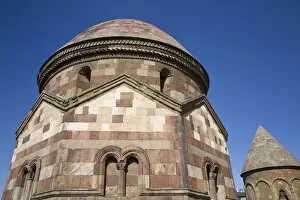 Images Dated 18th August 2008: Turkey, Eastern Turkey, Erzurum, Uc Kumbetler, Three Tombs