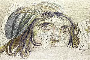 Images Dated 2nd September 2008: Turkey, Eastern Turkey, Gaziantep - Antep, Museum, Mosaic from Roman site of Belkis