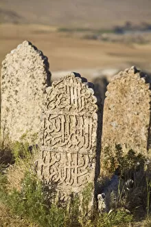 Turkey, Eastern Turkey, Hasankeyf, Kale Fortress, Grave yard