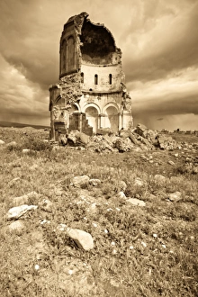 Turkey, Eastern Turkey, Kars, Ani Ruins, Church of the Redeemer