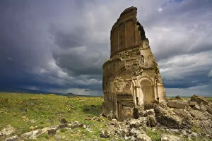 Images Dated 18th August 2008: Turkey, Eastern Turkey, Kars, Ani Ruins, Church of the Redeemer