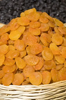 Malatya Prints: Turkey, Eastern Turkey, Malatya, Bazaar, Dried apricots