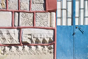 Turkey, Eastern Turkey, Malatya, Old Malatya, Battalgazi, house made with ancient