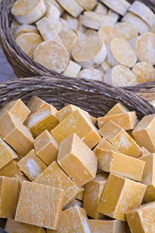 Images Dated 20th August 2008: Turkey, Eastern Turkey, Mardin, Bazaar, Hand made soap