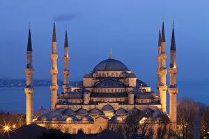 Night View Gallery: Turkey, Istanbul, Blue Mosque