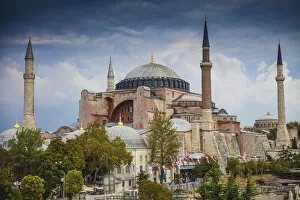 Turkey, Istanbul, Haghia Sophia, - Aya Sofya Mosque, Once a church, later a mosque