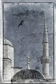 Images Dated 1st May 2014: Turkey, Istanbul, Sultanahmet, The Blue Mosque (Sultan Ahmed Mosque or Sultan Ahmet