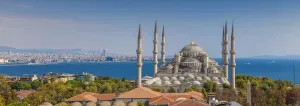 Worship Prints: Turkey, Istanbul, Sultanahmet, Blue Mosque - Sultan Ahmed Mosque