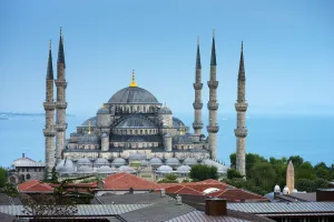 Sultanahmet Prints: Turkey, Istanbul, Sultanahmet, The Blue Mosque (Sultan Ahmed Mosque or Sultan Ahmet