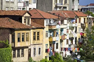 Turkey, Trabzon, Ortahisar, City view from Zagnos Pasa bridge