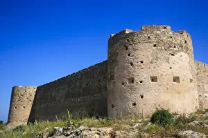 Images Dated 14th November 2012: The Turkish Fortress, Ancient Site of Aptera, Crete, Greece