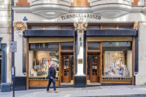 Front Collection: Turnbull & Asser shirtmakers, St James s, London, England, UK