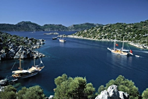 Turkish Collection: Turquoise Coast between Kale & Kas, Turkey