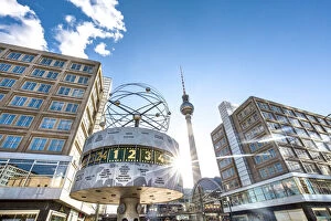 Images Dated 29th April 2016: TV Tower, Alexanderplatz, Berlin, Germany