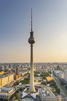 Mitte Prints: TV Tower (Berliner Fernsehturm) Berlin, Germany