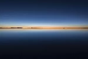 Salar De Uyuni Gallery: Twilight over the Salar de Uyuni, Southern Altiplano, Bolivia