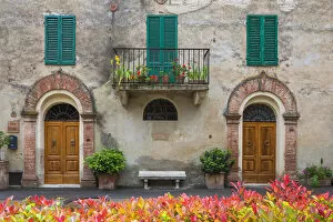 Shutters Gallery: Twin Doors, Montisi, Tuscany, Italy