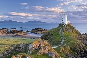 Images Dated 2013 September: Twr Mawr lighthouse on Llanddwyn Island in Anglesey, North Wales, UK