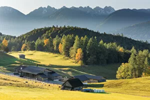 Typical Austrian farm Europe, Austria, Innsbruck, Seefeld, Tirol
