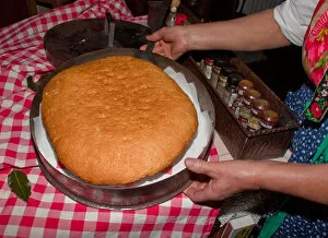 Typical bread of Valtellina, Lombardy, Italy