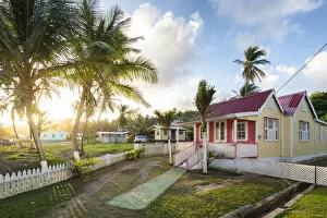 Barbados Gallery: Typical houses of Batsheba village, Batsheba, Barbados Island, Lesser Antilles