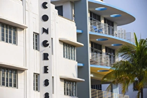U. S. A, Miami, Miami Beach, South Beach, Ocean Drive, Congress Hotel