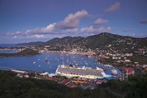 U. S. Virgin Islands, St. Thomas, Charlotte Amalie, Havensight Cruiseship Port