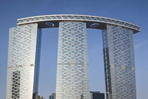 Images Dated 31st May 2016: UAE, Abu Dhabi, Al Reem Island, new development area, Gate Towers