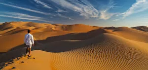 UAE, Abu Dhabi Province, Liwa Oasis, Rub Al Khali desert (Empty Quarter) MR