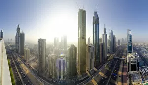 UAE, Dubai, Sheikh Zayed Road (Highway E11)