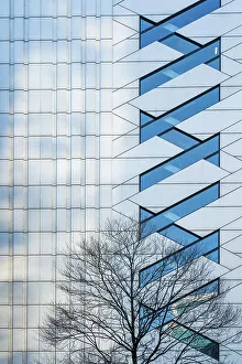 Facades Prints: UBS building, Broadgate, City of London, London, England, Uk