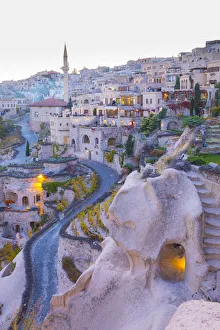 Uchisar, near Goreme, Cappadocia, Nevsehir Province, Central Anatolia, Turkey