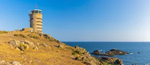 World War Two Prints: UK, Channel Islands, Jersey, MP2 Tower, World War Two German Observation and Range-Finding