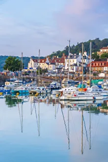 UK, Channel Islands, Jersey, St Aubin, St Aubin Harbour