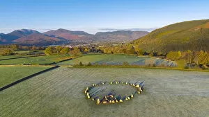 Images Dated 29th October 2018: UK, Cumbria, Lake District, Castlerigg Stone Circle