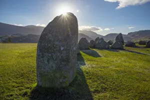 Images Dated 26th February 2019: UK, Cumbria, Lake District, Castlerigg Stone Circle