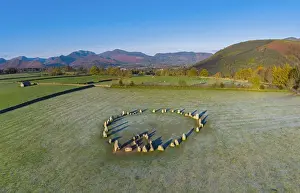 Lakeland Prints: UK, Cumbria, Lake District, Castlerigg Stone Circle