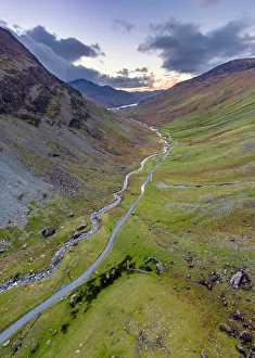 Images Dated 26th February 2019: UK, Cumbria, Lake District, Honister Pass