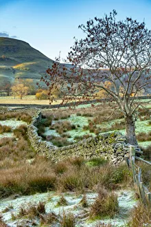 Images Dated 26th February 2019: UK, Cumbria, Lake District, Keswick, Castlerigg Fell in background