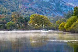 Images Dated 26th February 2019: UK, Cumbria, Lake District, Keswick, Derwentwater, Lords Island on right