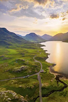 UK, Cumbria, Lake District, Wasdale, Wast Water