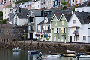 Dartmouth Prints: UK, Devon, Dartmouth, Bayards Cove and River Dart