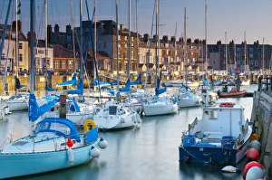 UK, Dorset, Jurassic Coast, Weymouth, Custom House Quay